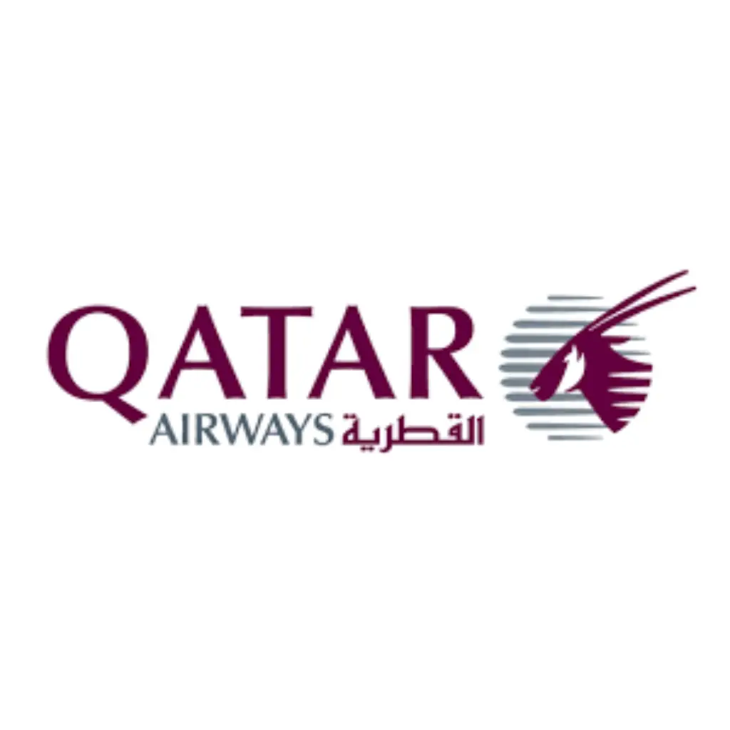 Logo da Companhia Aérea Qatar Airways