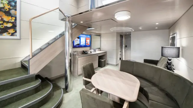 Quarto de viagem de cruzeiro